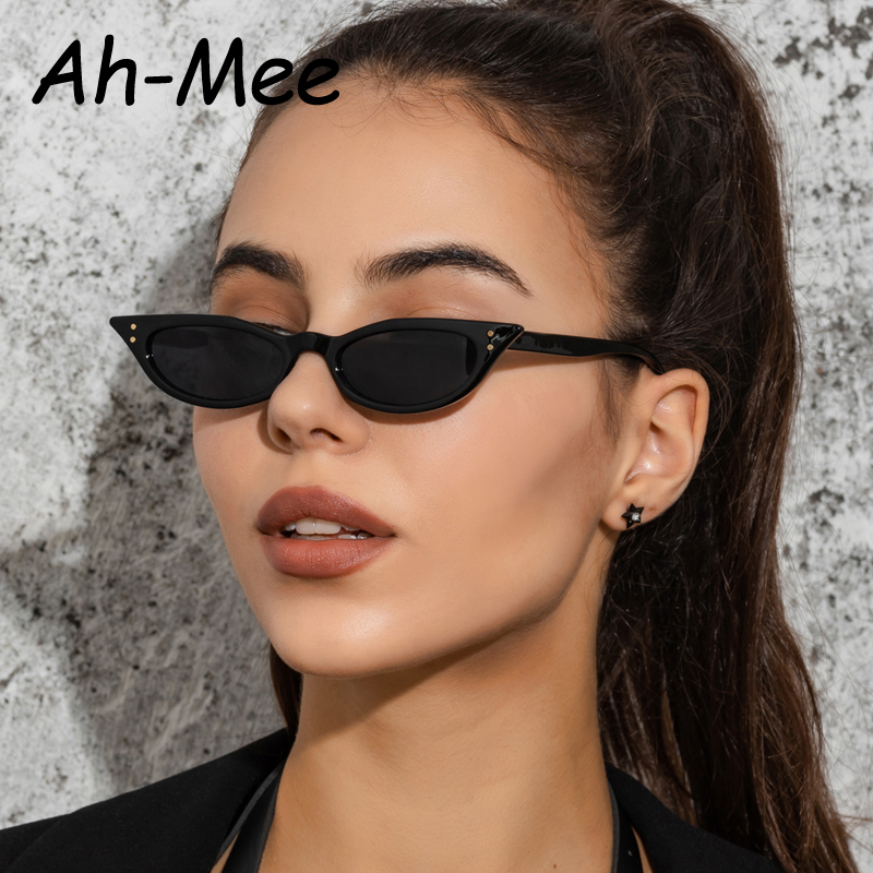 Streetwear Brand With Eye - صغيرة عين القط النظارات الشمسية النساء