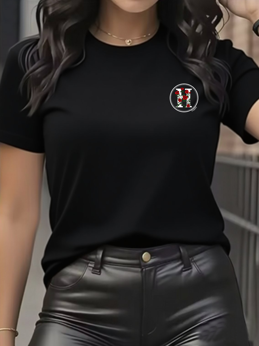 المرأة تي شيرت الترفيه موضة قص - مراجعة Streetwear Brand Fashion وسعره
