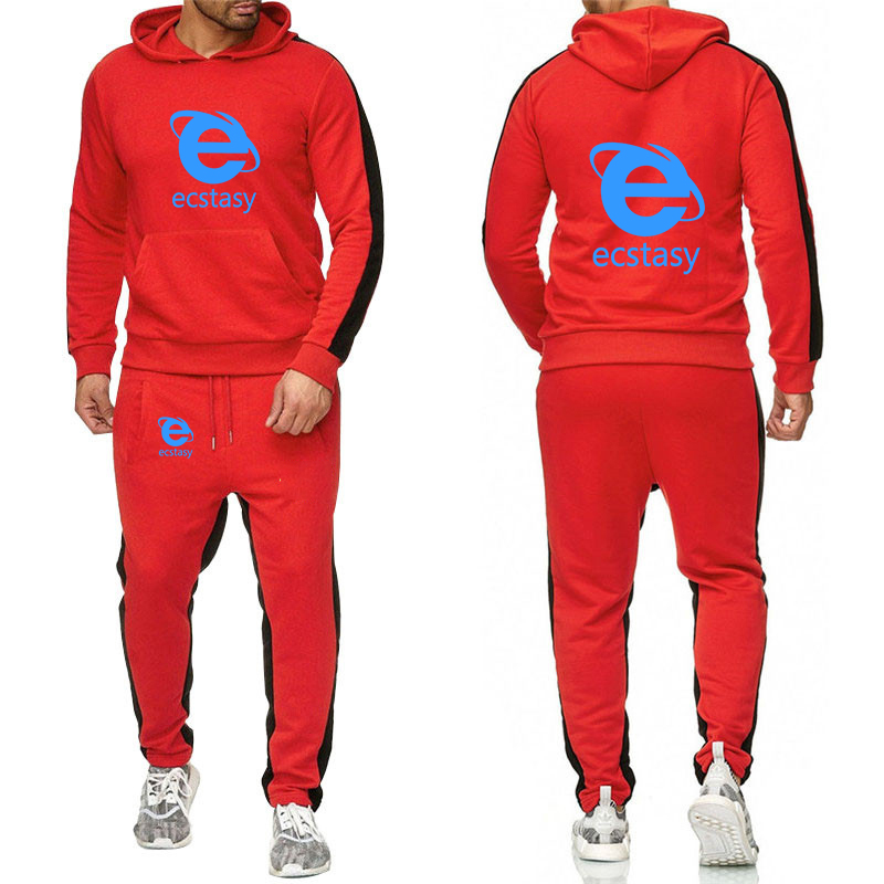 طقم هوديز وبنطلون رجالي بتصميم - مراجعة Streetwear Brand With Eye وسعره