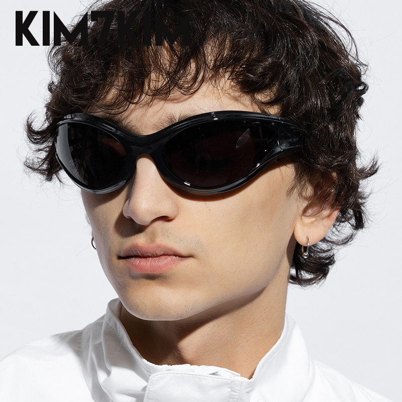 نظارات شمسية رياضية Y2K للرجال - مراجعة Streetwear Brand With Eye وسعره