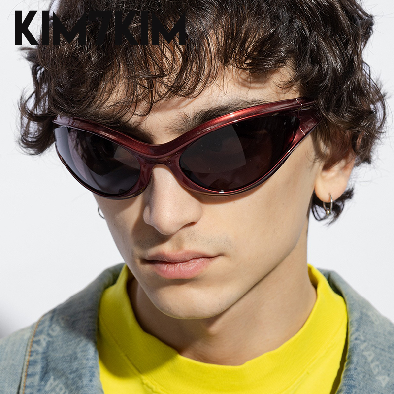نظارات شمسية رياضية Y2K للرجال - مراجعة Streetwear Brand With Eye وسعره