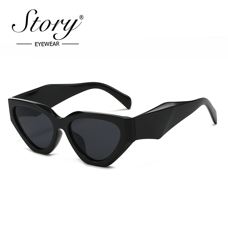 نظارات شمسية نسائية عصرية كبير - مراجعة Streetwear Brand With Eye وسعره