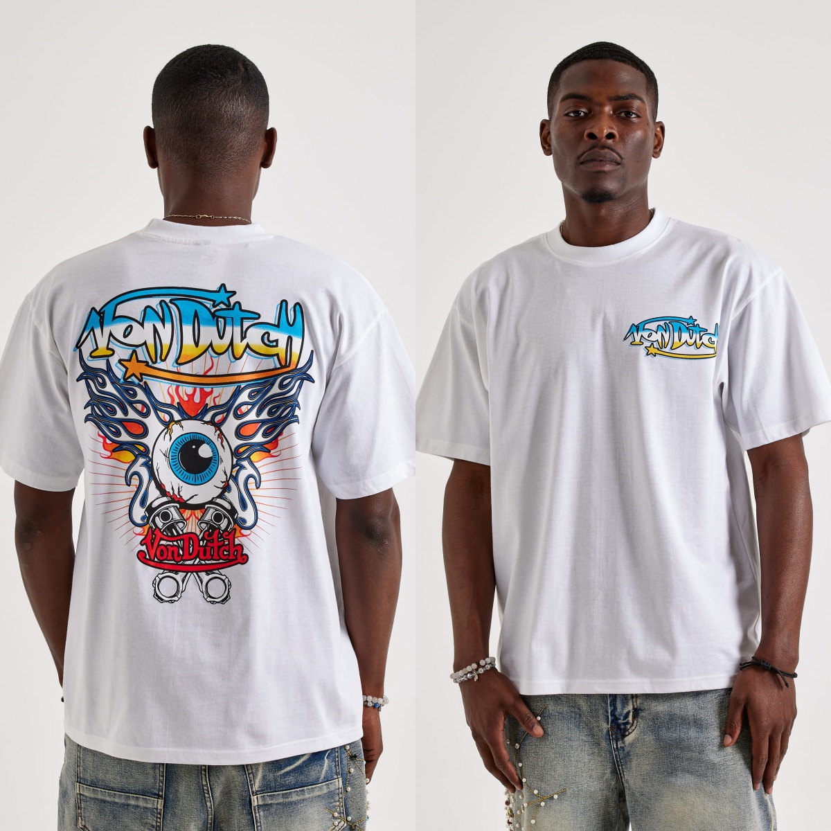 تي شيرت بشعار Flying Eye من Vo - مراجعة Streetwear Brand With Eye وسعره